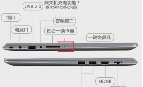 筆記本電腦一鍵還原系統方法