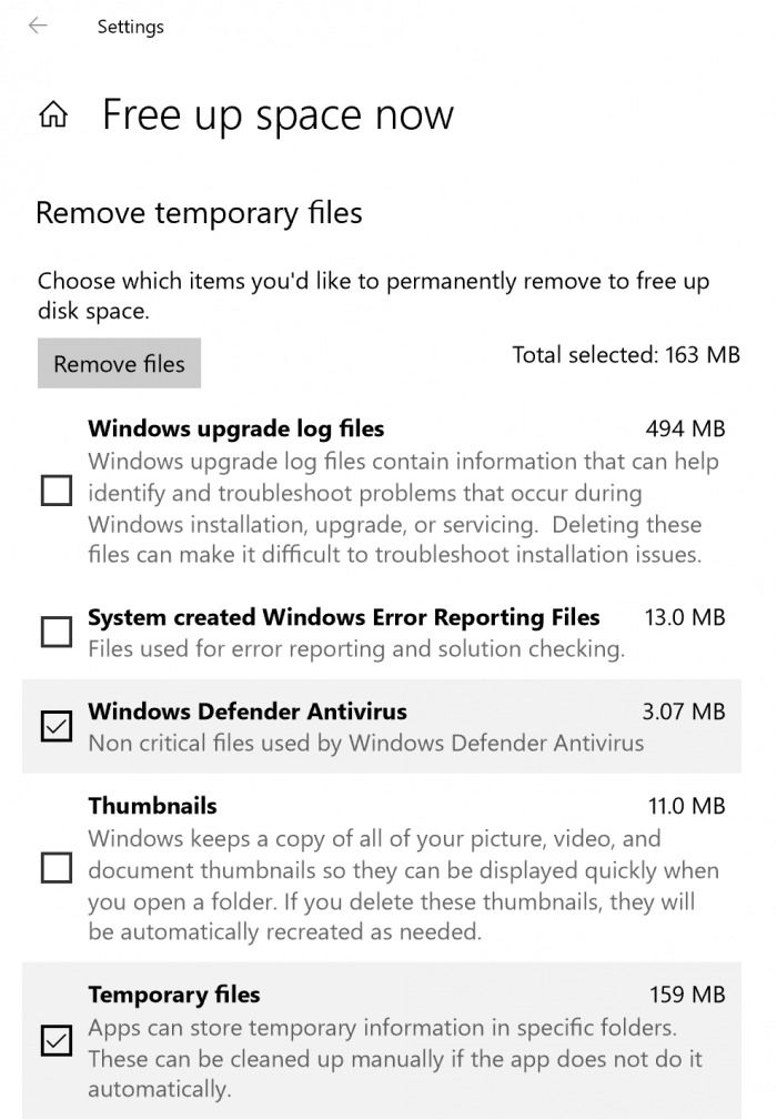 Windows 10 Build 17758發布：強化存儲感知功能